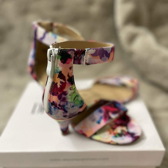 DREAM PAIRS Women's Fiona Fashion Stilettos Open Toe Pump Heeled Sandals - Picture 3 of 3